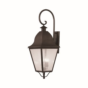 Livex Lighting Amwell 4 - Light Wall Light in  Bronze - 1 of 2