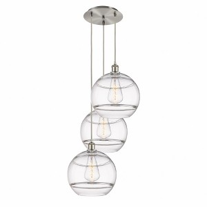 Rochester - 3 Light Cord Hung Multi Pendant In Industrial Style-40.88 Inches Tall and 18.5 Inches Wide - 1 of 1