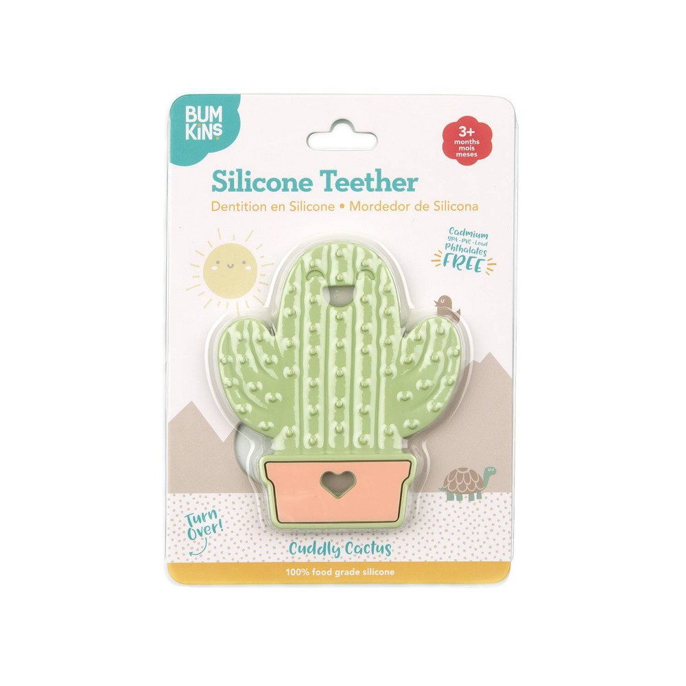 Photos - Bottle Teat / Pacifier Bumkins Silicone Teether - Cactus 