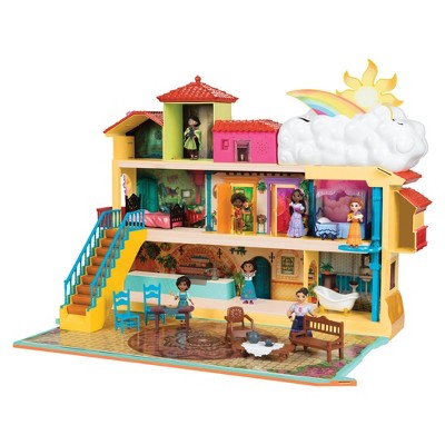 Disney Encanto Magical Madrigal House Playset with Mirabel Doll & 14  Accessories - Features Lights, Sounds & Music!