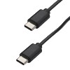 USB-C® to USB-C® Radio Cloning Cable for Cobra® Performa 400/450 2-Way Handheld Business Radios, 0010080-1 in Black - 3 of 4