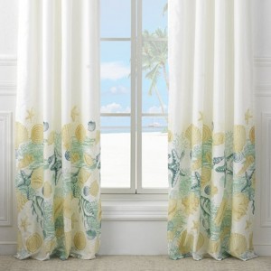 Greenland Home Fashions 2004AWP Grand Bahama Window Panel Pair - 1 of 4