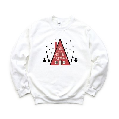 Simply Sage Market Women's Graphic Sweatshirt Cabin Christmas