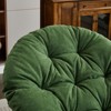Maggift Patio Accent Chairs, Oversized Swivel Decorative Chair for Living Room, Bedroom, Green, 37"*33.07"*31.5" - 4 of 4