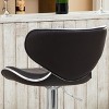 NicBex Dining Chairs Set of 2 Stool Upholstered Chair Airlift Adjustable Swivel Barstool with Chrome Base for Kitchen, Home Bar - 4 of 4