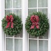 BrylaneHome Large Pre-Lit Double-Sided Wreath - 2 of 2