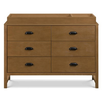 Fairway Farmhouse Double Dresser with 6 Drawers in Stablewood