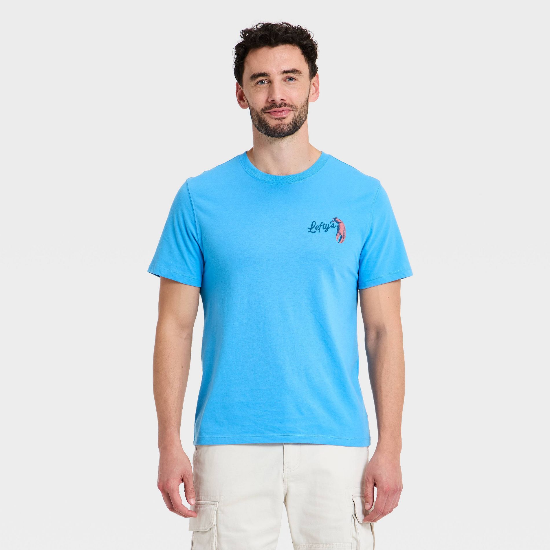 Men's Short Sleeve Every Wear Plus Crewneck T-Shirt - Goodfellow & Co™