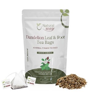 Natural Dandelion Leaf And Root Tea Bags 4 Oz - 1 of 4