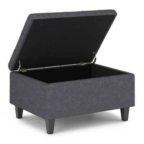 Elliot coffee store table storage ottoman