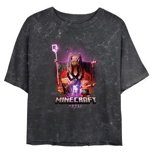 Junior's A Minecraft Movie Piglin Leader Pose T-Shirt - 1 of 4