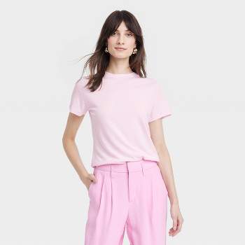 Ell & Voo Top Womens S Small 10 Pink Long Sleeve 1/4 Zip Shirt J2910