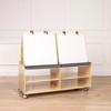 ECR4Kids 4-Station Art Easel with Storage - 4 of 4