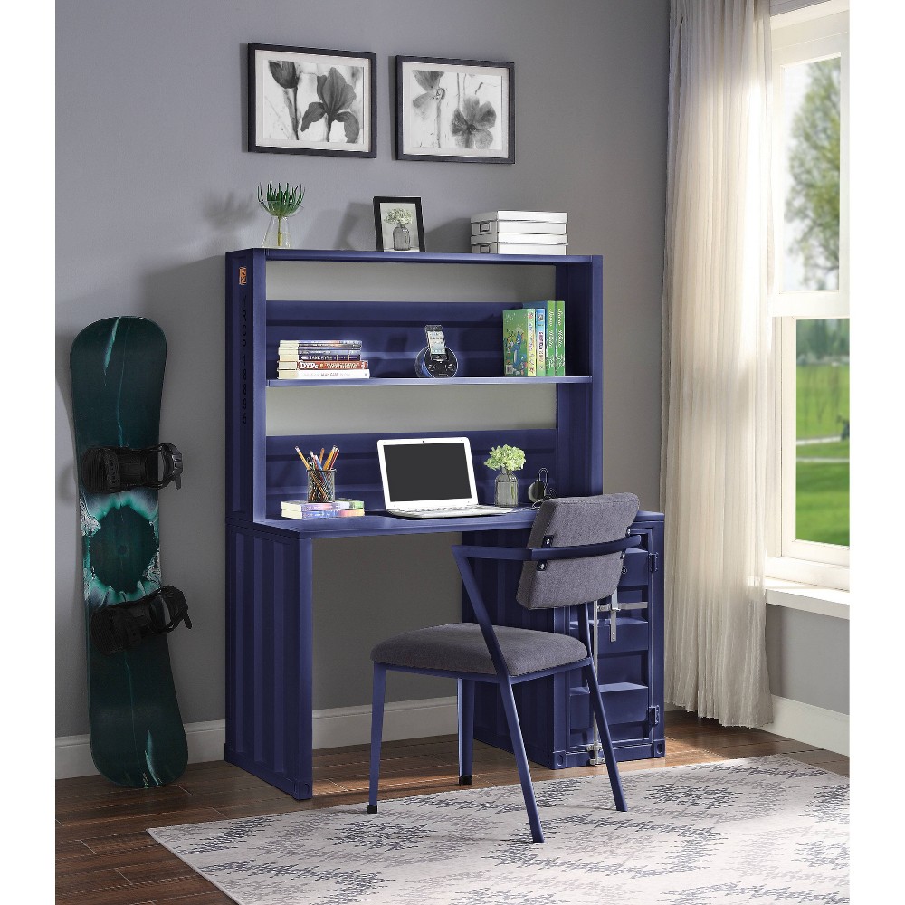 Photos - Other Furniture Cargo 47" Desks Blue - Acme Furniture