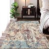 Modern Abstract Patterned Rugs,Non-slip Non-shedding,Low Pile Foldable Rugs Machine Washable,Bedroom,Living Room,Game Room - 3 of 4