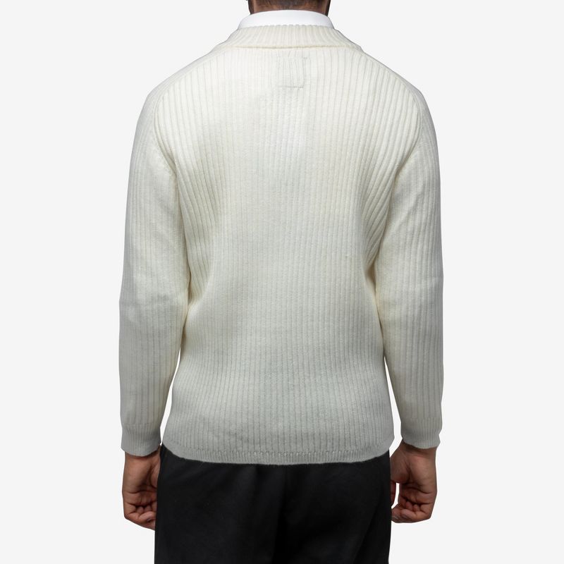 X RAY Men's Ribbed Mock Neck Quarter-Zip Sweater, 2 of 9