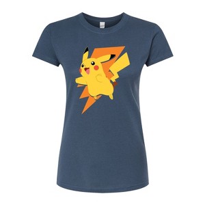 Women's - Pokémon - Pikachu Bolt Fitted Graphic T-Shirt - 1 of 3