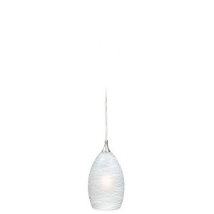 Vaxcel Milano 1 - Light Pendant in  Satin Nickel - 1 of 1