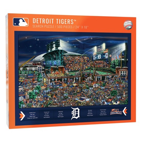 Detroit Tigers™ - Wooden Puzzle – Iconic Puzzles