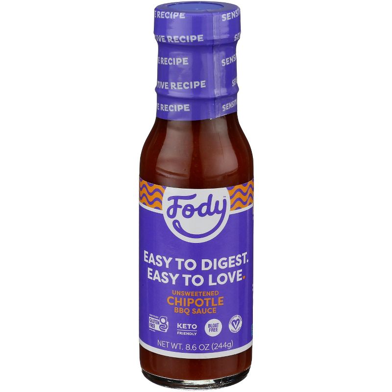 Fody BBQ Sauce Chipotle - Case of 6 - 8.6 oz, 1 of 2