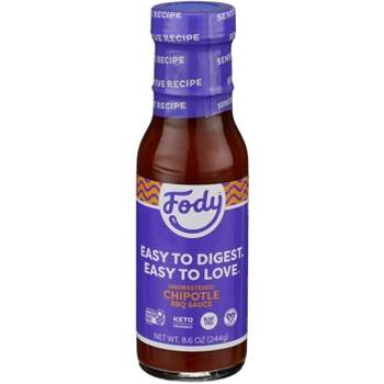 Fody BBQ Sauce Chipotle - Case of 6 - 8.6 oz