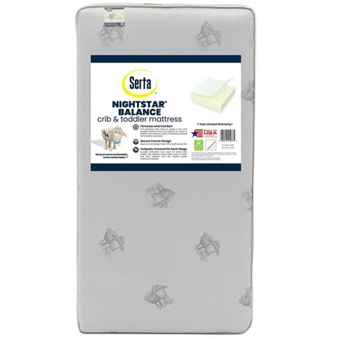 Serta crib mattress outlet pad