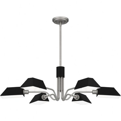 Quoizel Lighting Sienna 6 - Light Chandelier in  Antique Nickel