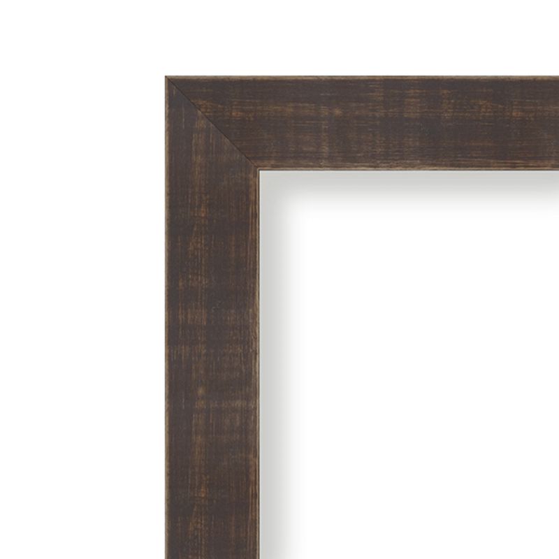 Amanti Art Whiskey Brown Rustic Wood Picture Frame, 2 of 7