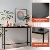 SUGIFT 40" Console Table Modern Entryway Table with Durable Metal Frame - 4 of 4