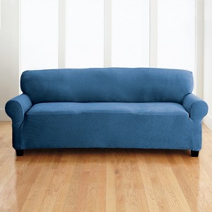 BrylaneHome Brighton Stretch Slipcover - 1 of 3