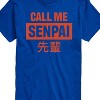 Men's - Instant Message - Call Me Senpai Short Sleeve Graphic T-Shirt - 2 of 4