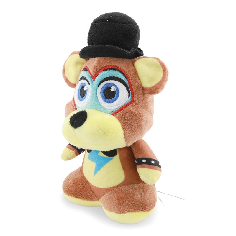 Johnny's Toys Five Nights At Freddy's Security Breach 7 Inch Plush | Glamrock Freddy, 3 of 5