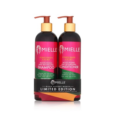 Mielle Organics Bundle PH Moisturizing & Detangling Shampoo and Conditioner - 12 fl oz