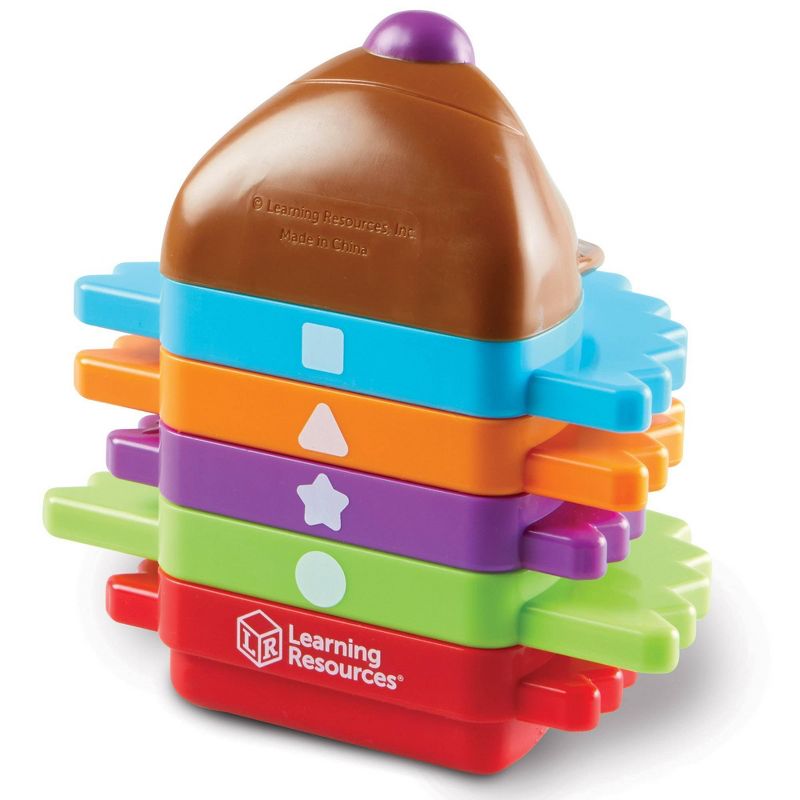 Learning Resources Spike the Fine Motor Hedgehog Rainbow Stackers, 4 of 7