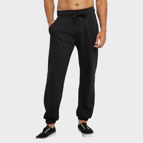 Hanes Originals Men s Heavyweight Fleece Joggers 30.5 Black M Target