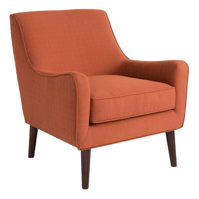 NicBex Polyester Fabric Accent Chair,Upholstered Living Room Chairs with High Backrest,Mid-Century Arm Chair,Accent Chairs for Living Room