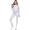Women's 2 Piece Lounge Set - White Mark - 3 of 3