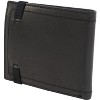 Jack Abrahams - Jack Abrahams Goat Nappa Leather Bi-Fold Slim Compact Wallet Black - 3 of 4