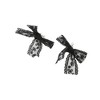 Unique Bargains Lace Bow Shoelace Charms 1 Pair - 4 of 4