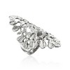 Ross-Simons Italian Sterling Silver Floral Dinner Ring - 3 of 4
