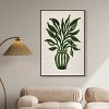 Art Remedy Green Vase II Minimalistic Botanical and Floral Art Prints Framed - 2 of 4