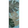 Homefires Faded Tropical Leaves Indoor Rug Only – Soft, Stylish Accent Rug with Botanical Design – Perfect for Living Room or Bedroom - 3 of 3