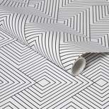 Diamonds Peel & Stick Wallpaper Black/White - Project 62™