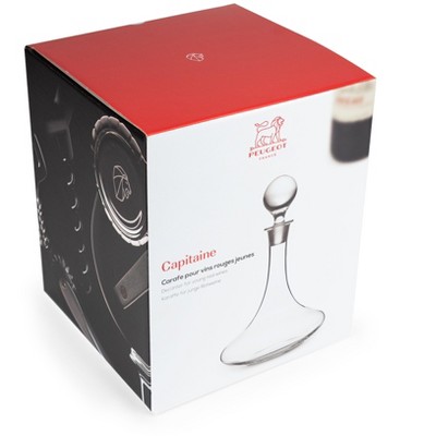 Capitaine 25.4 Oz Hand-Blown Glass Wine Decanter