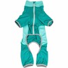 Pet Life (R) Active 'Warm-Pup' Heathered Performance 4-Way Stretch Two-Toned Full Body Warm Up - 4 of 4
