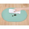 REGALWOVEN Leather Oval Wipeable Kitchen Placemats 6 Pcs - 3 of 4