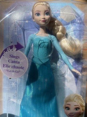 Elsa sing along doll hot sale target