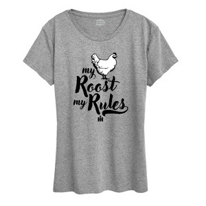 Women's - Case IH - My Roost My Rules Short Sleeve Graphic T-Shirt - 1 of 4