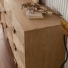 Okak Solid Wood 6/9 Drawers Dresser for Bedroom,  Modern Chest of Dresser with Large Storage Space, for Living Room, Entry, Hallway, Natural - 2 of 4