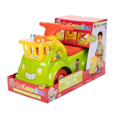 Cocomelon Healthy Habits Kids&#39; Ride-On with Sound,Songs, Lights and Bonus Toys_6